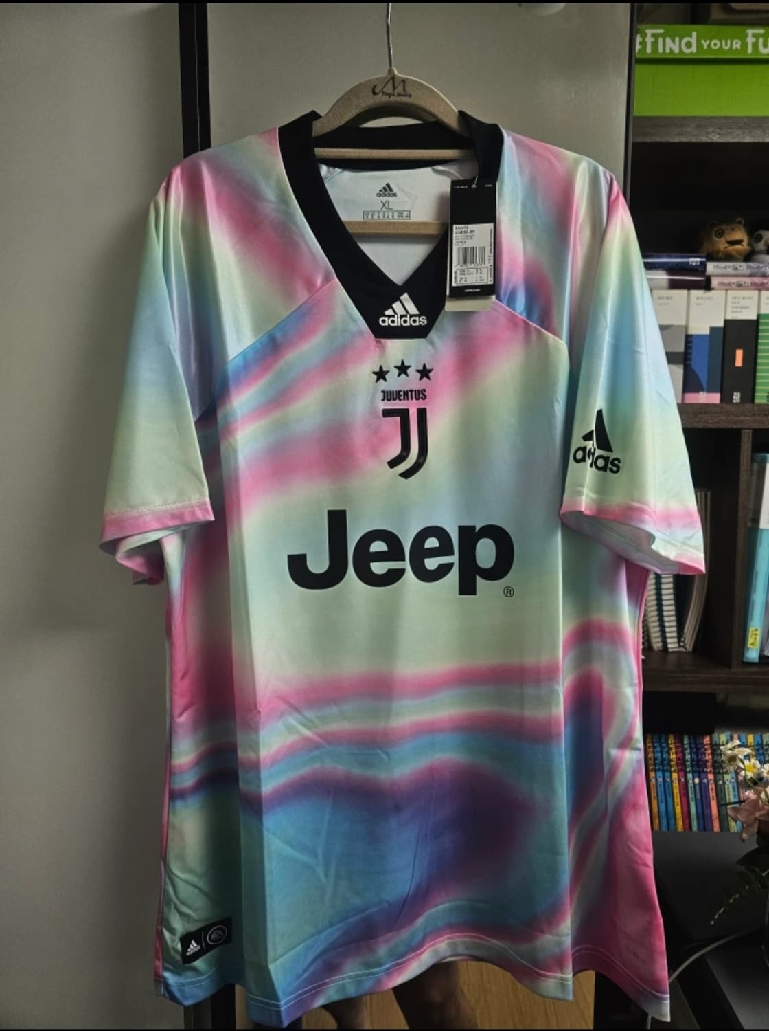 [택채새상품/XL] 18-19 유벤투스 x EA 콜라보 한정판 유니폼 상품이미지1