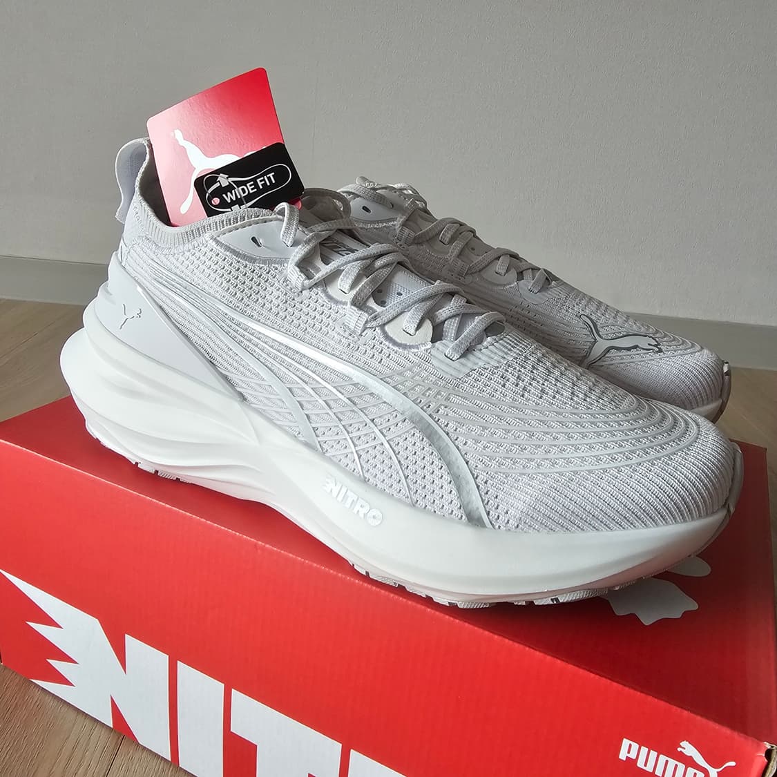 265 새제품) 푸마 포레버런 나이트로 2 와이드 런닝화 러닝화 남자 상품이미지4