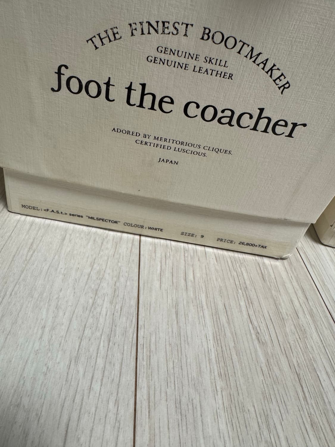 풋더코쳐 [ FOOT THE COACHER MILSPECTOR ] 스니커 상품이미지4