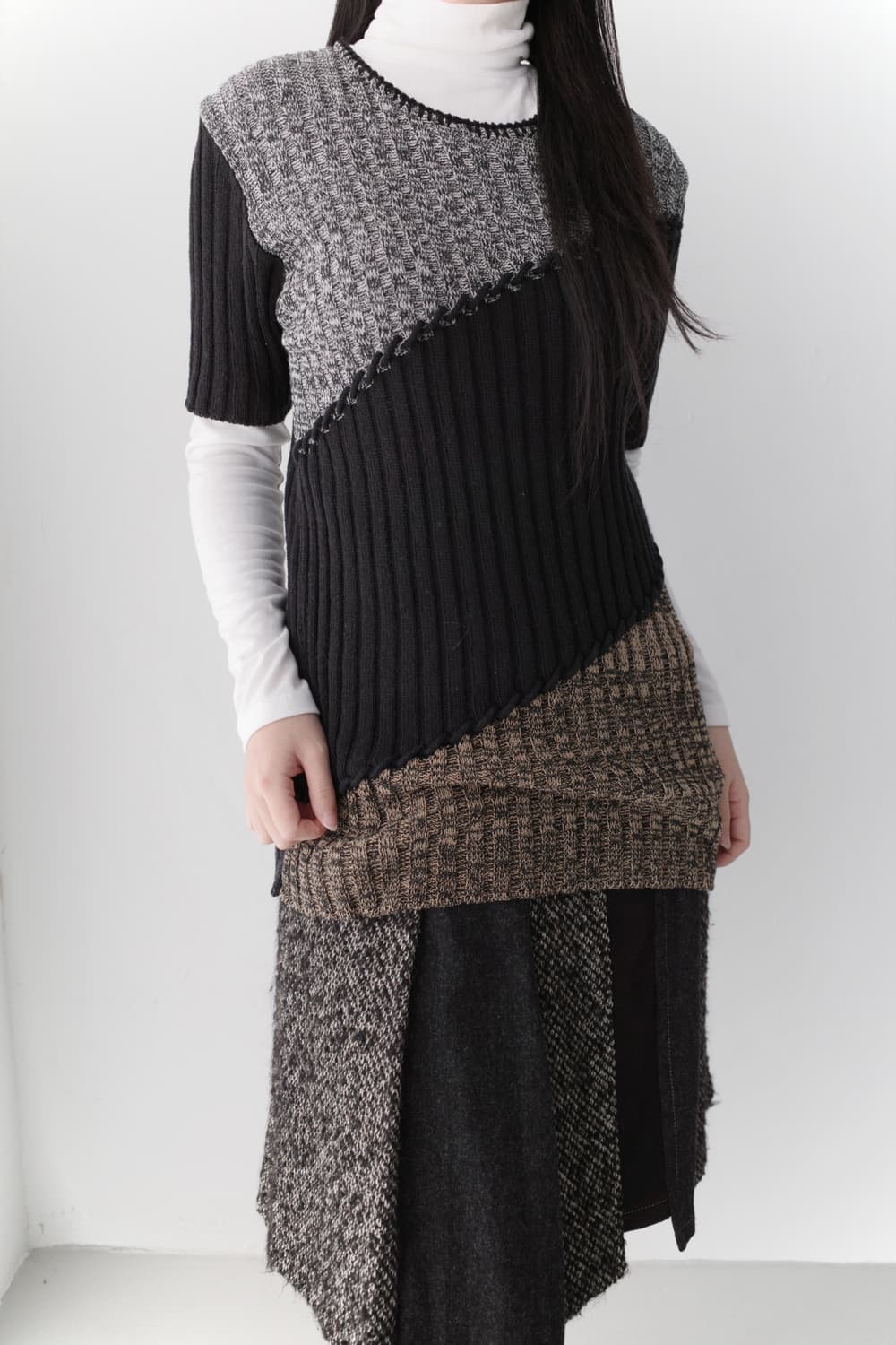 pattern half knit 상품이미지6