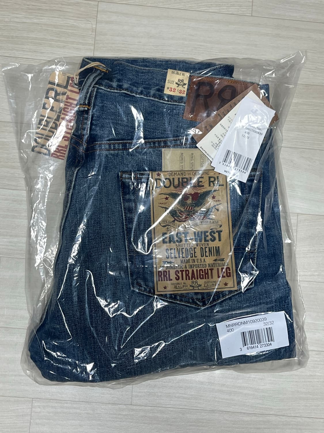 RRL 힐스뷰 스트레이트 셀비지 더블알엘 상품이미지1