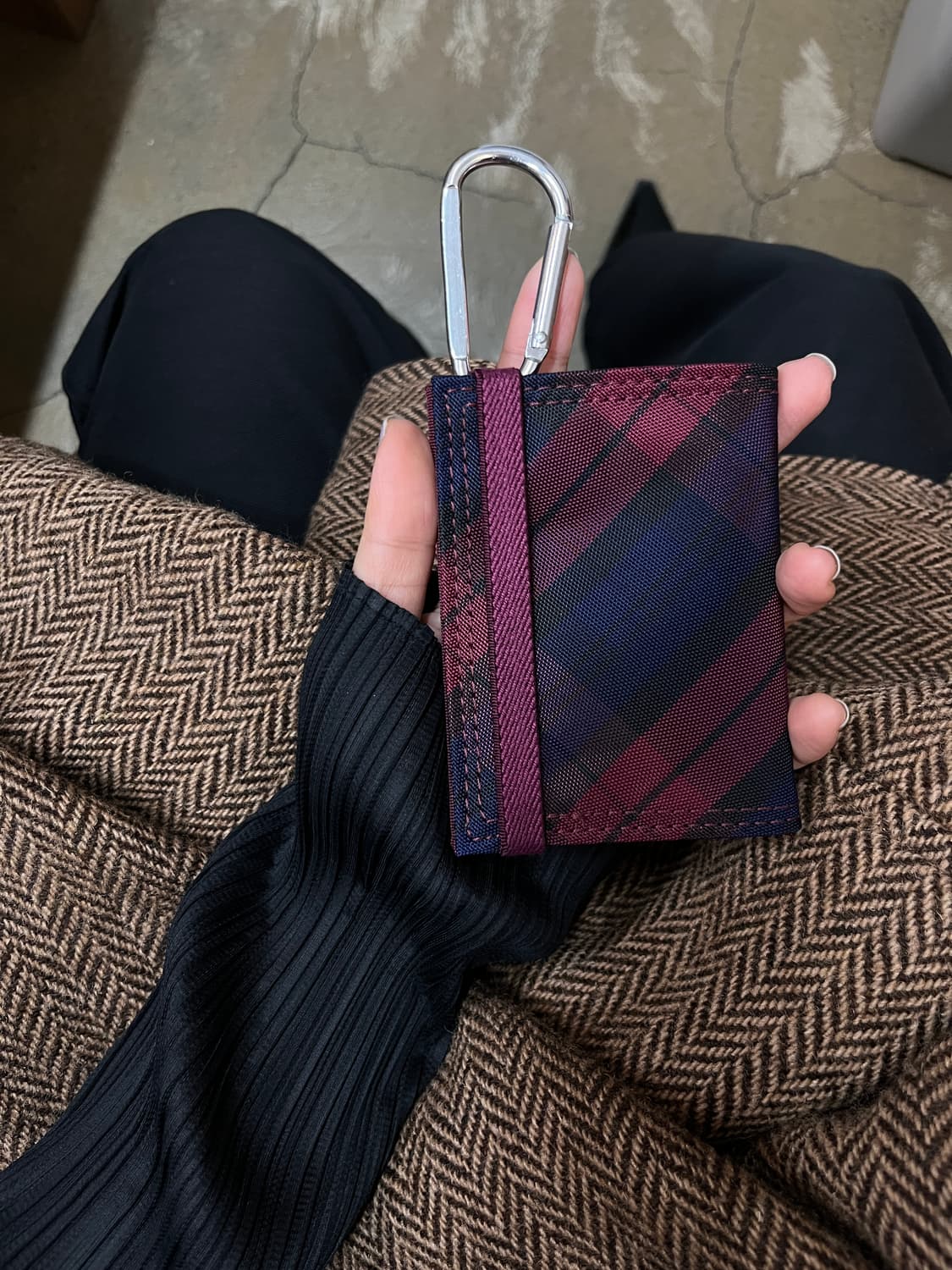 Porter 포터 스트랩 지갑 버건디 상품이미지9