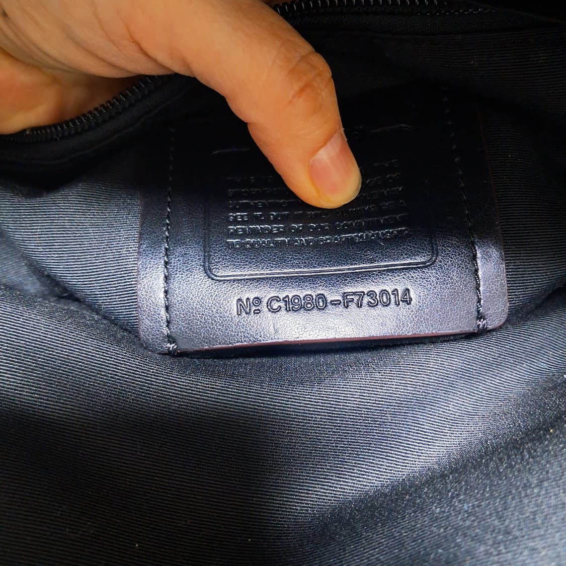 코치 블랙 가죽 백팩 (남녀공용 가능) 상품이미지6