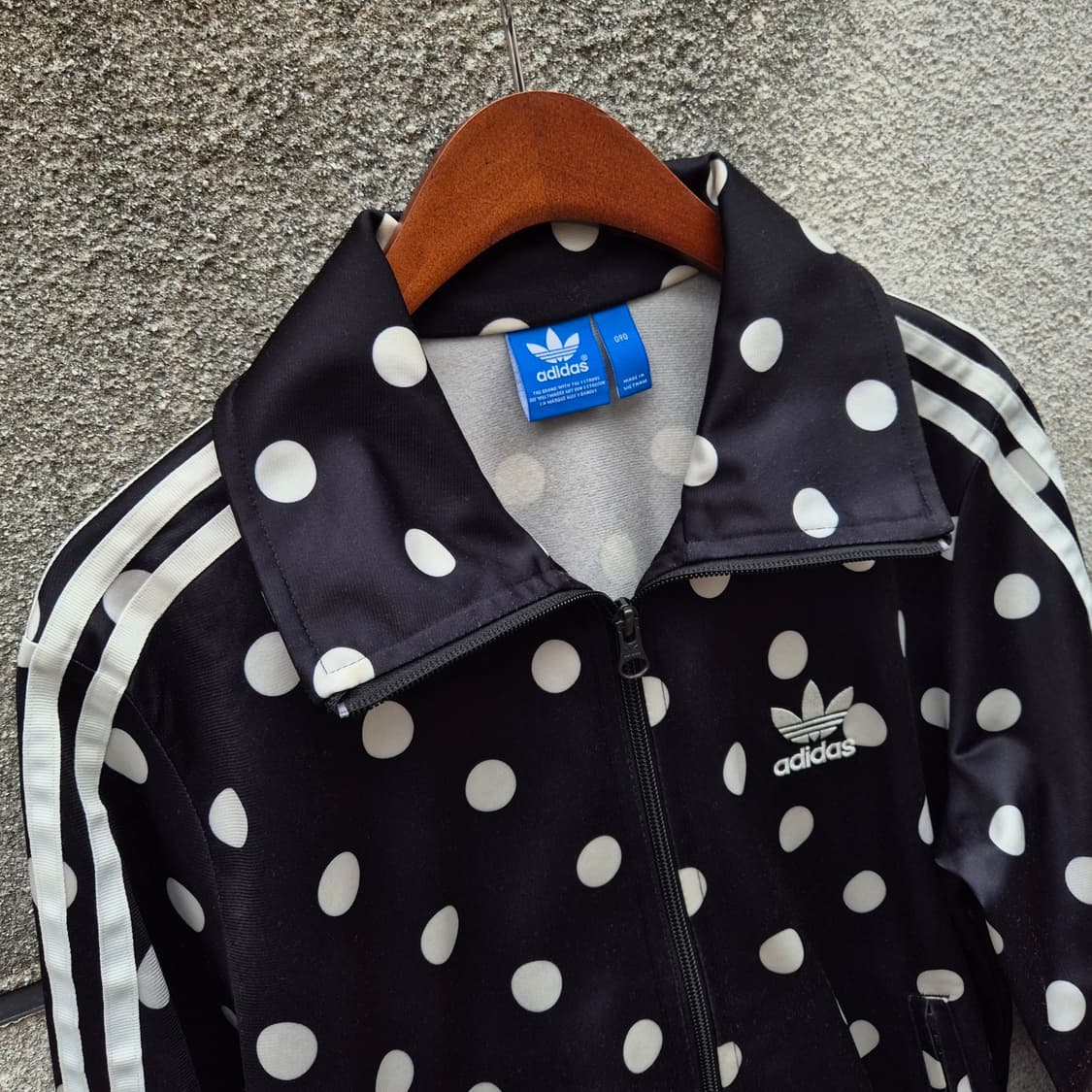 90) adidas 아디다스 나우아임영 도트 땡땡이 파이이버드 져지 상품이미지2