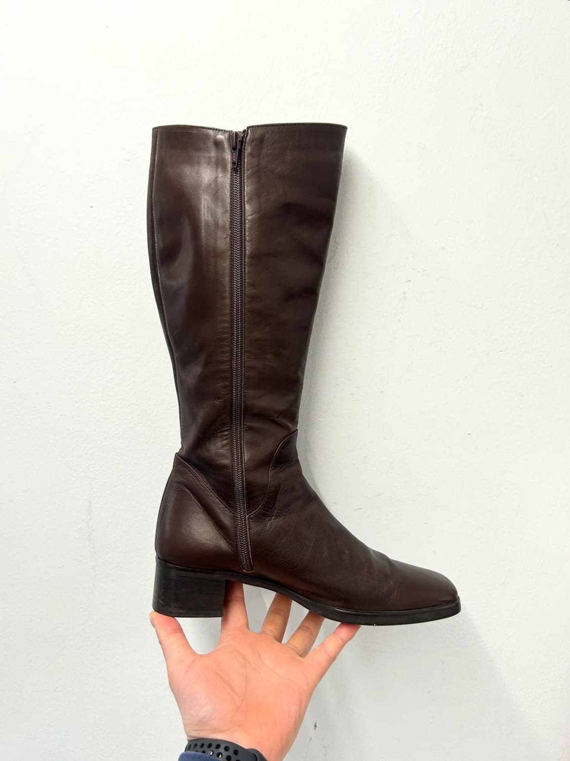 마가렛호웰 레더 롱 부츠 240 상품이미지4