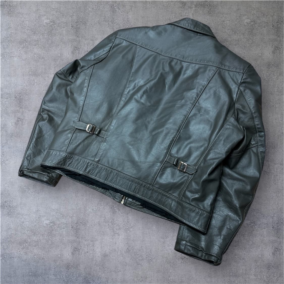 80s sears(the leather shop)웨스턴 레더자켓 44 상품이미지4