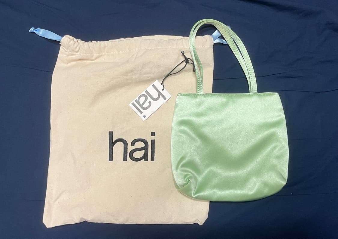 hai 실크백 라이트그린 상품이미지1