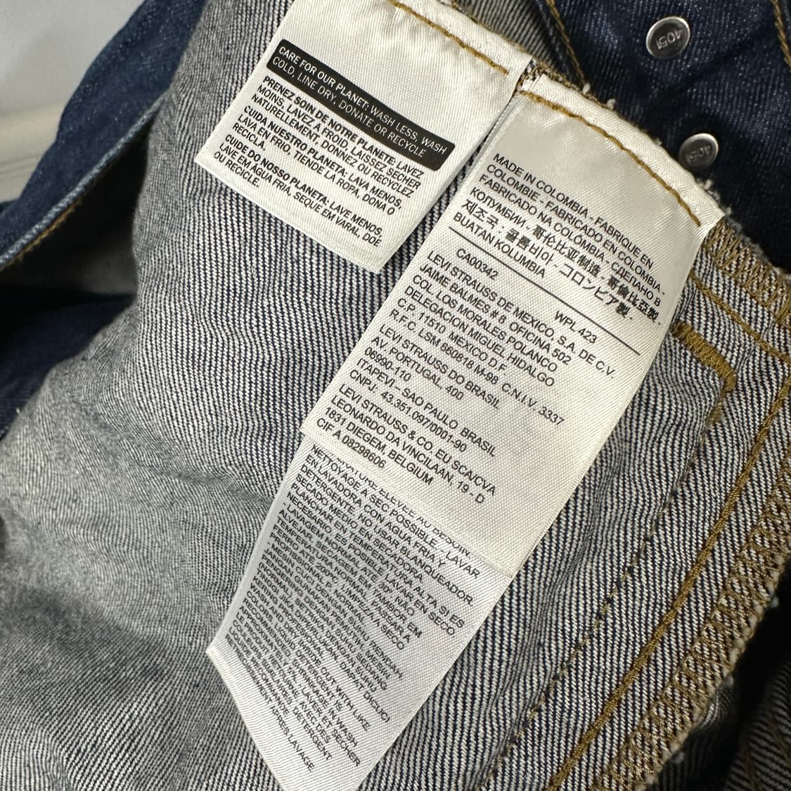 리바이스 3세대 데님 자켓 상품이미지5