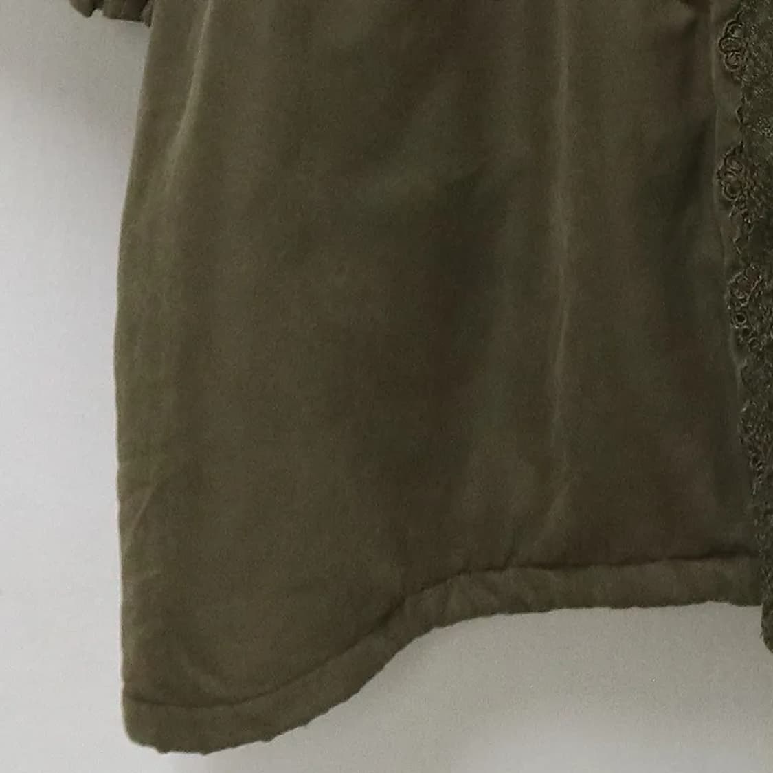 엑시즈팜 레이스 포인트 야상 자켓 61107 상품이미지4