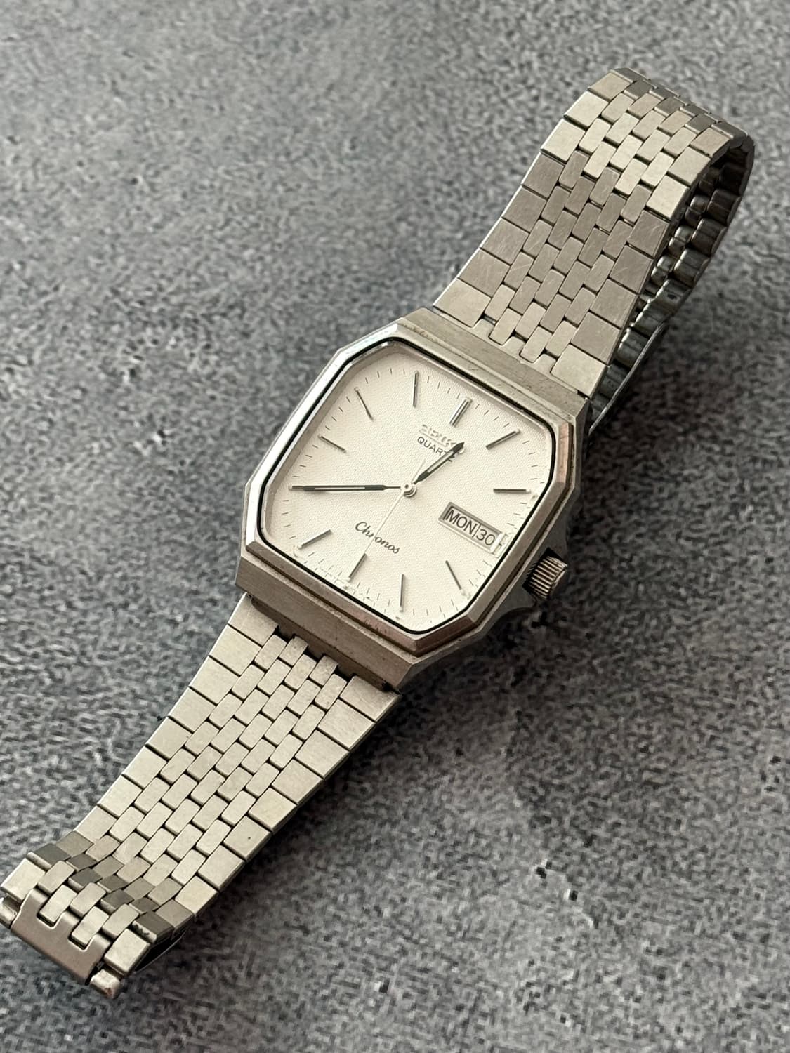 세이코 Seiko Chronos 스퀘어 데이 데이트 상품이미지5