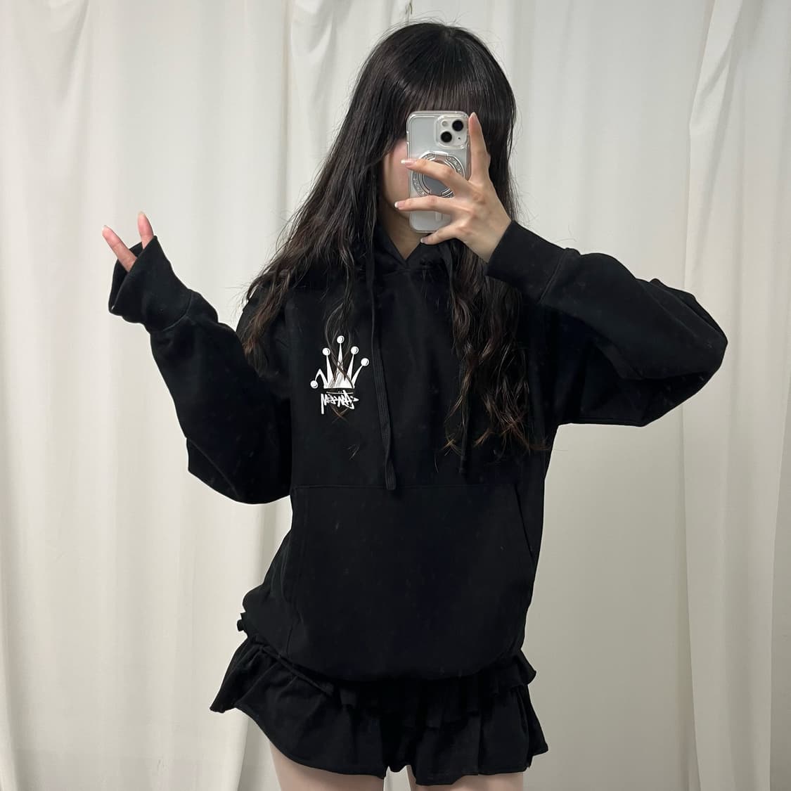 Stussy black Regal Crown hoodie 상품이미지1