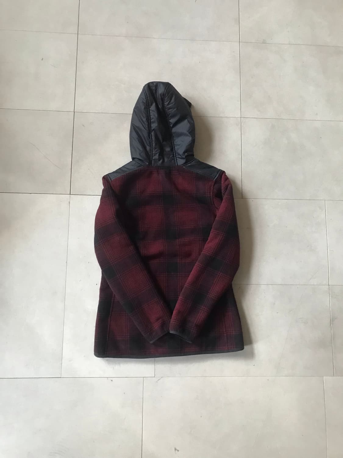 콜롬비아 체크 후리스 상품이미지7