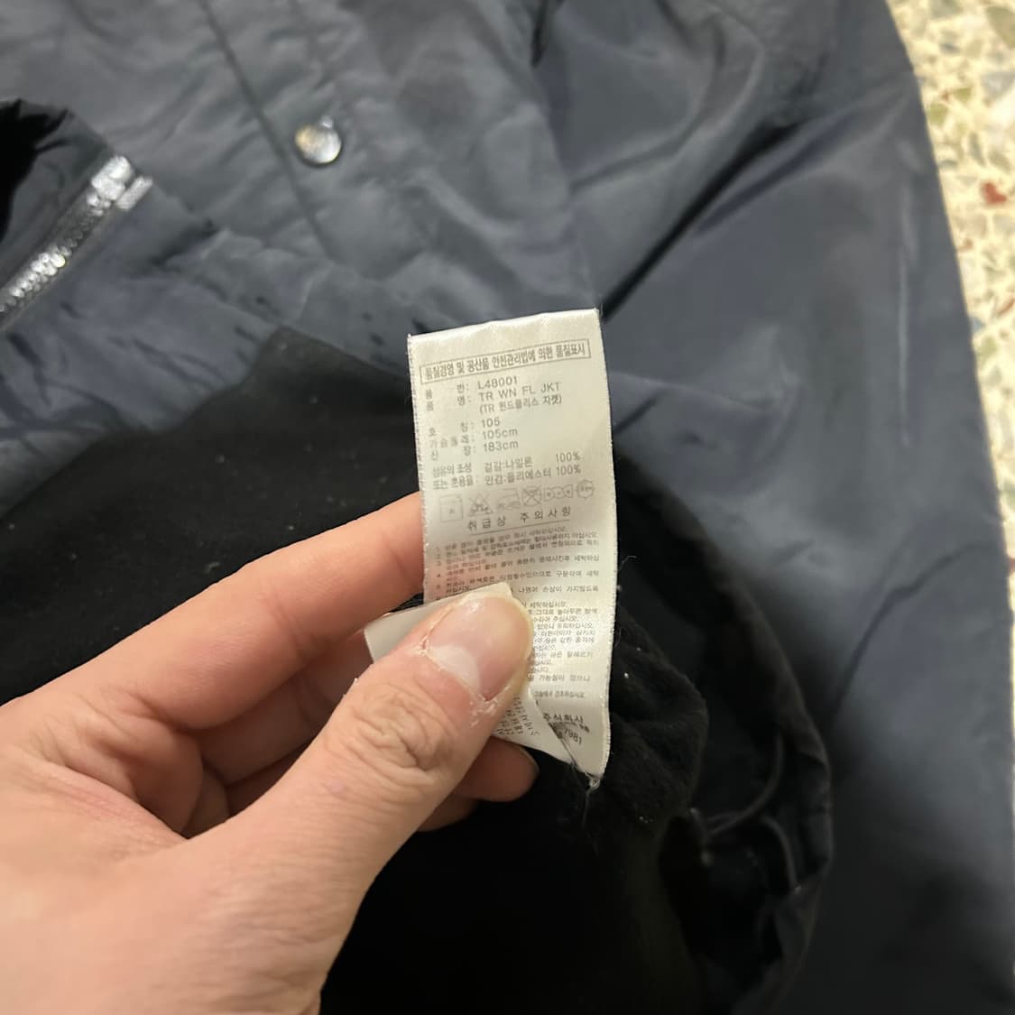 아디다스(ADIDAS) 사이드 로고 블랙 바람막이 자켓 상품이미지6