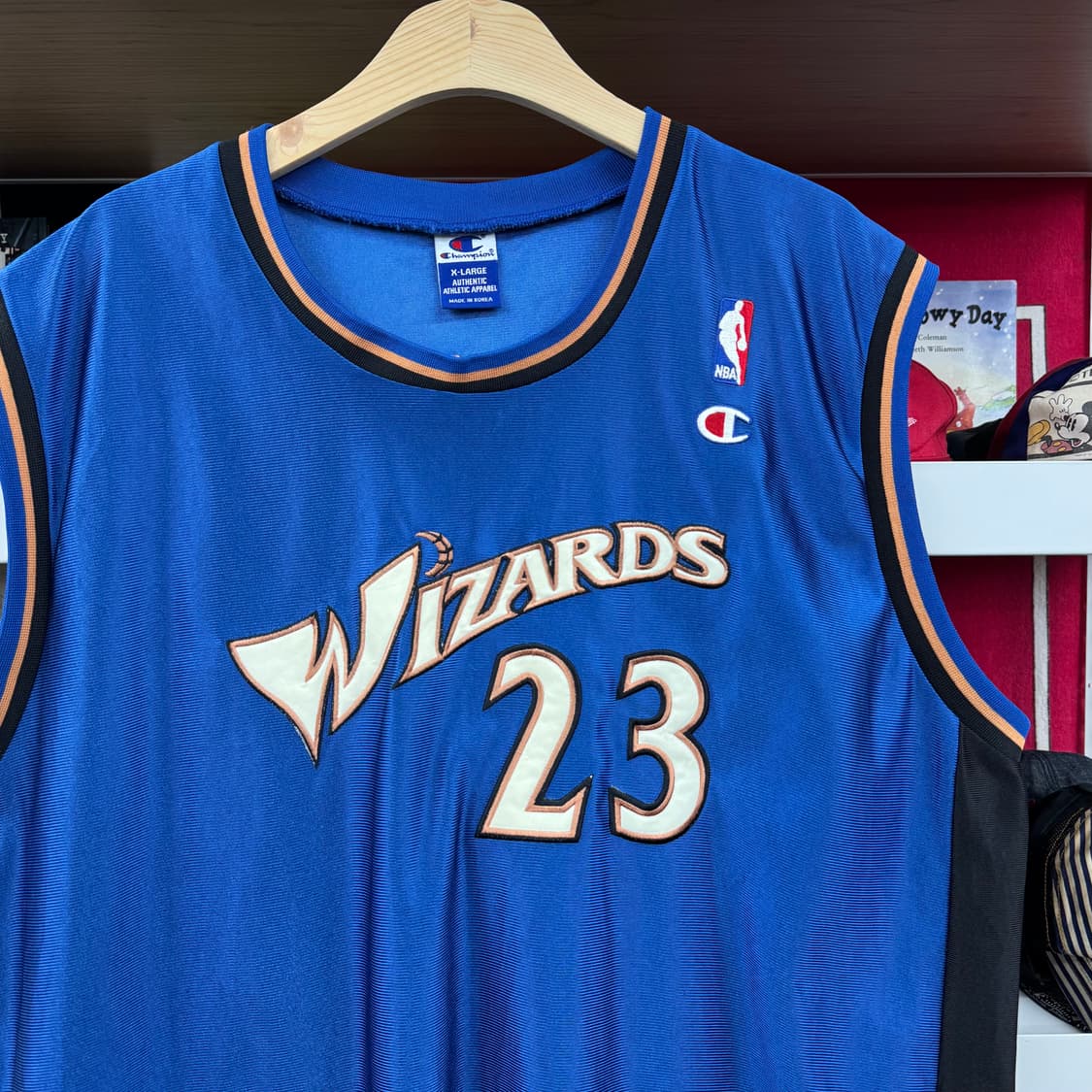 챔피온 NBA 워싱턴 위저드 마이클조던 져지 (2XL)  상품이미지2