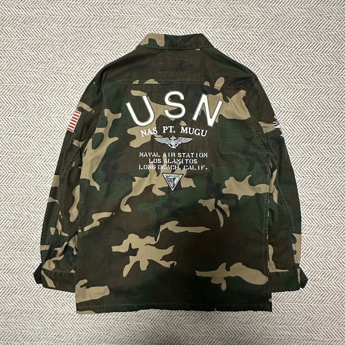 AVIREX military camo jacket 상품이미지2