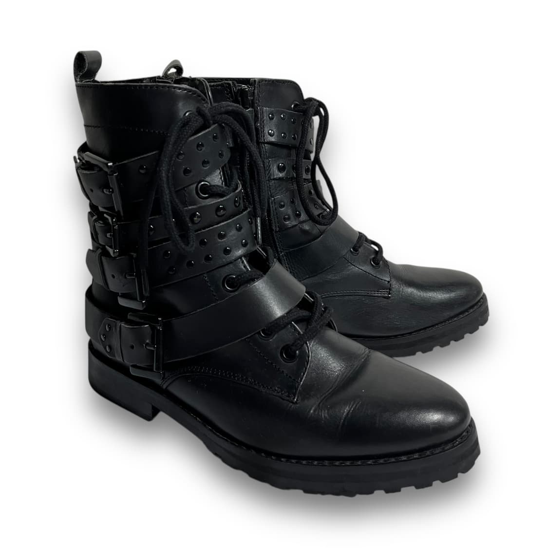 Stradivarius 4 bondage rock chic boots 상품이미지2