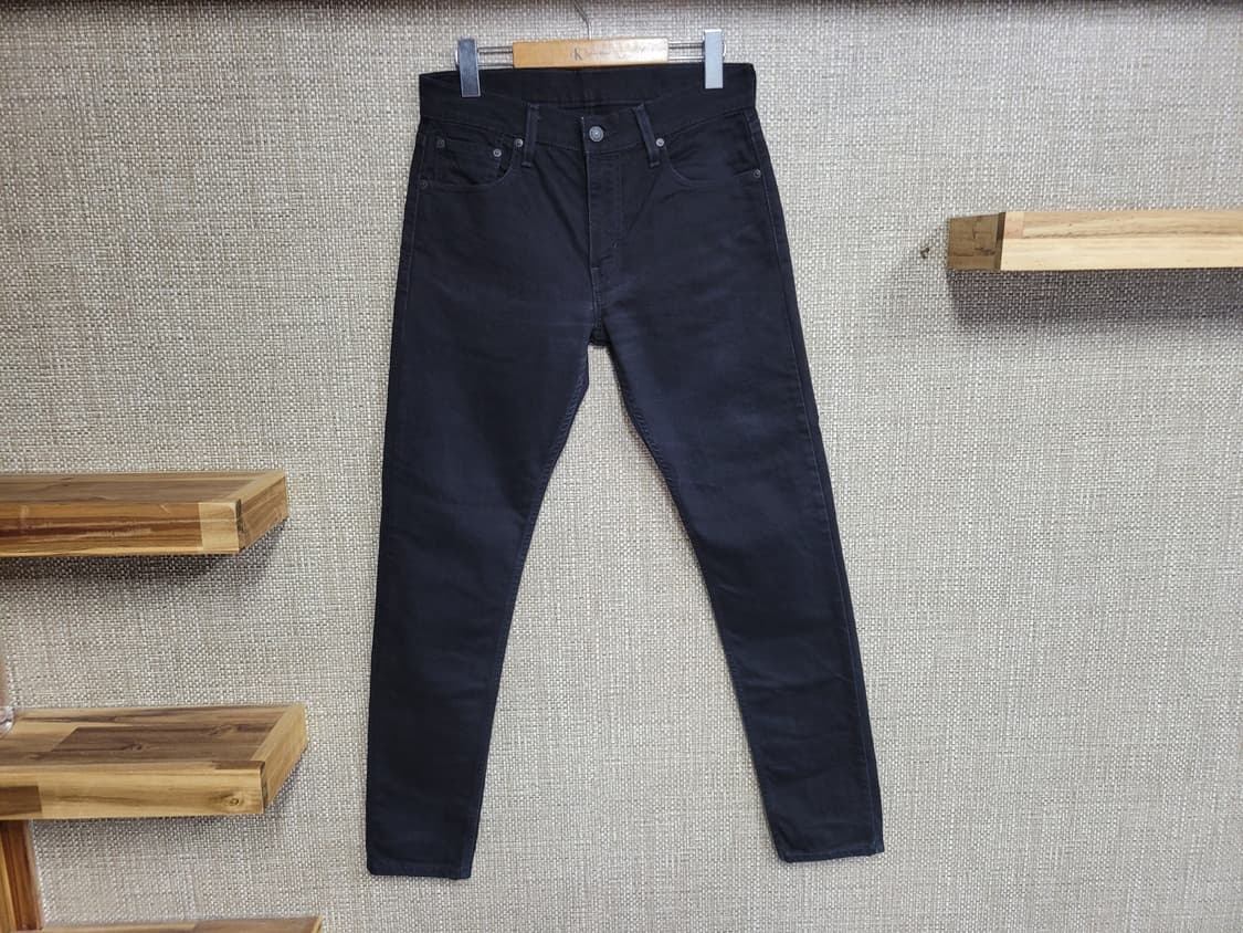 31인치 리바이스 512 슬림핏 청바지 흑청  상품이미지1