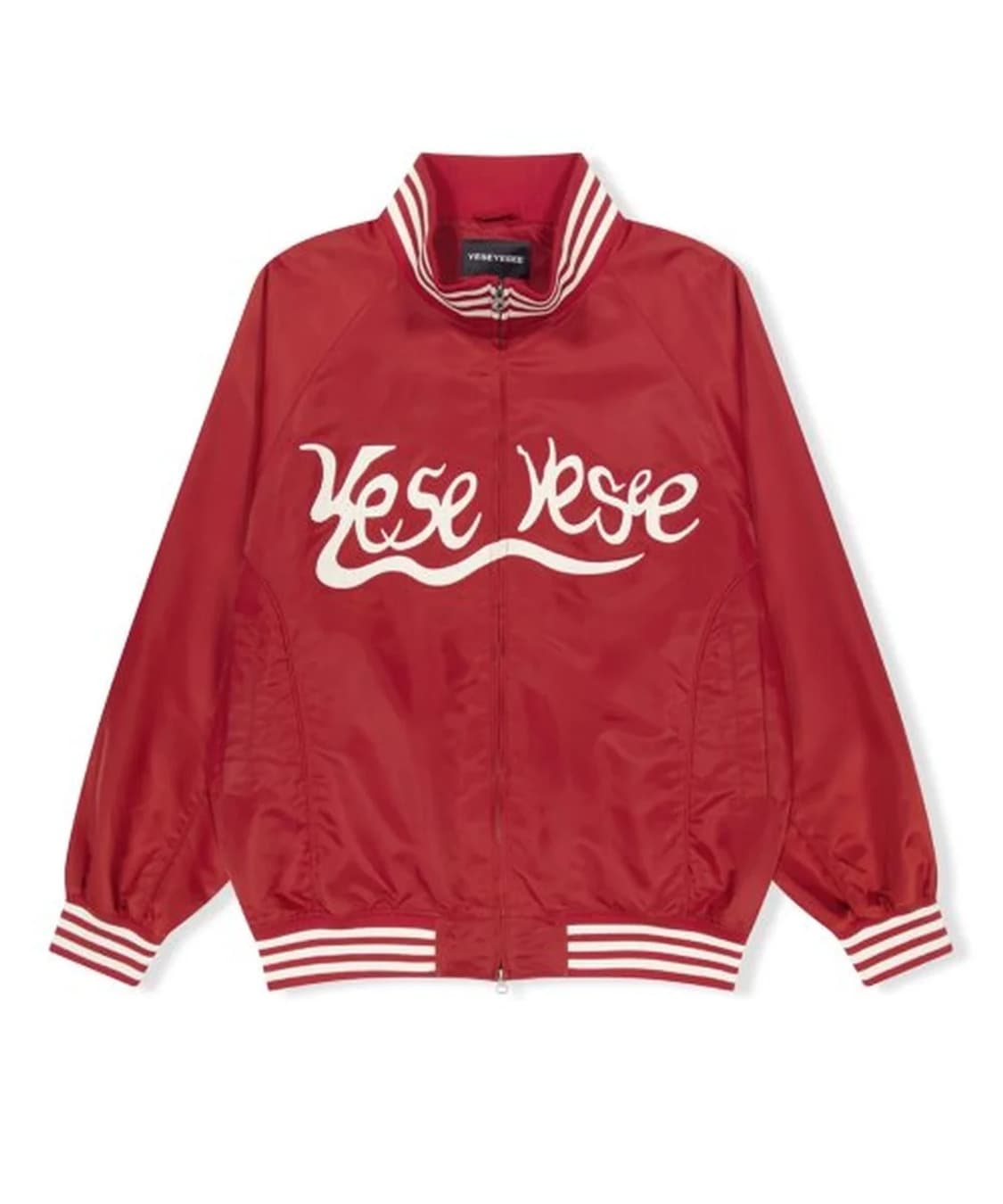 High Neck Stadium Jacket Red 스타디움 자켓 레드 상품이미지1