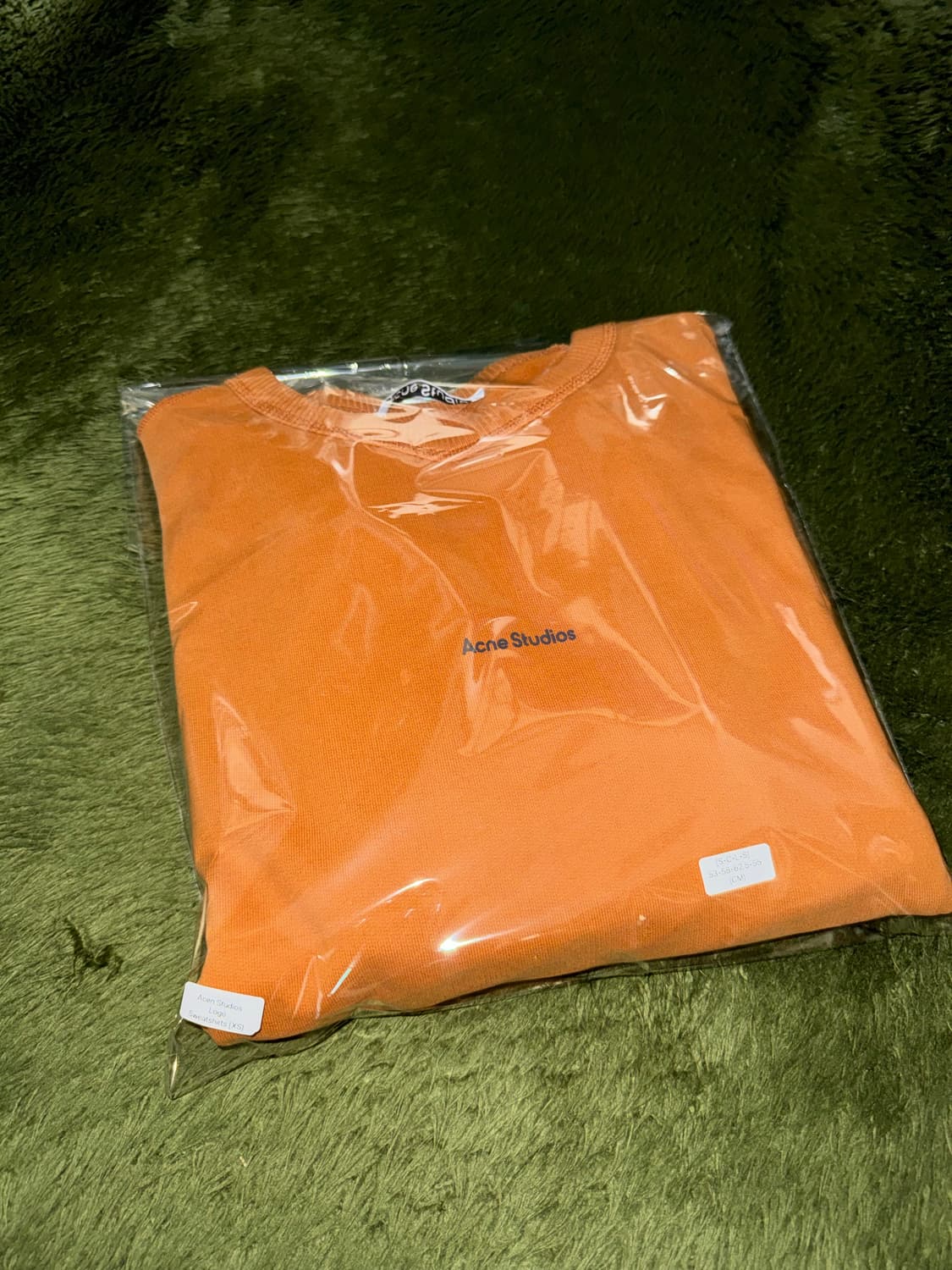 Acne Studios 아크네 스튜디오 23FW 스탬프 로고 스웻셔츠 상품이미지10