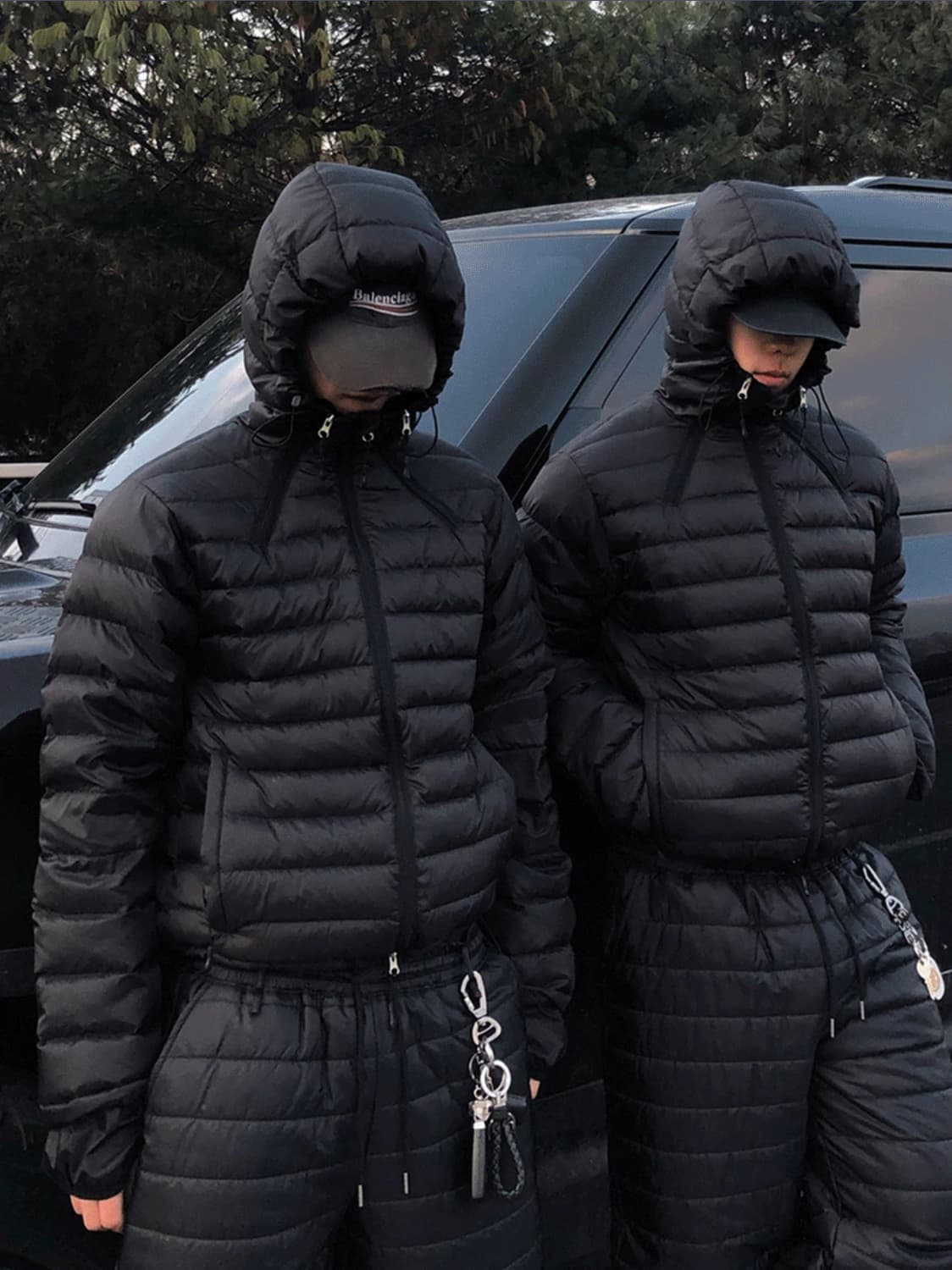 ESSU 덕다운 경량패딩 상품이미지1