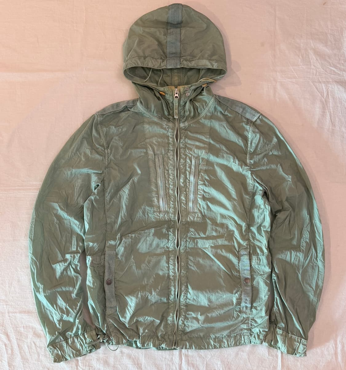 CP 컴퍼니 나일론 바람막이 자켓 민트그린 상품이미지1