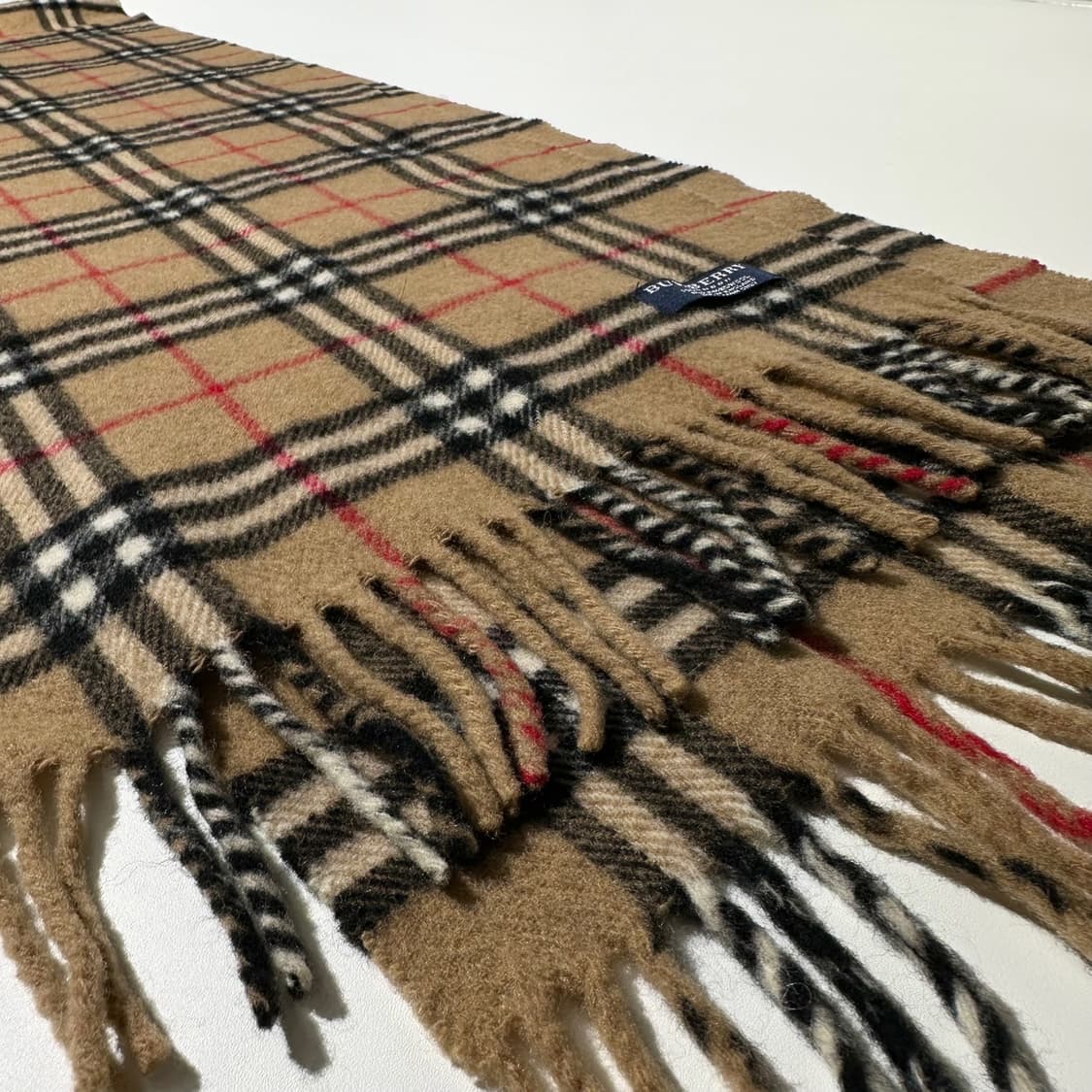 버버리 램스울 노바체크 머플러 목도리 상품이미지4