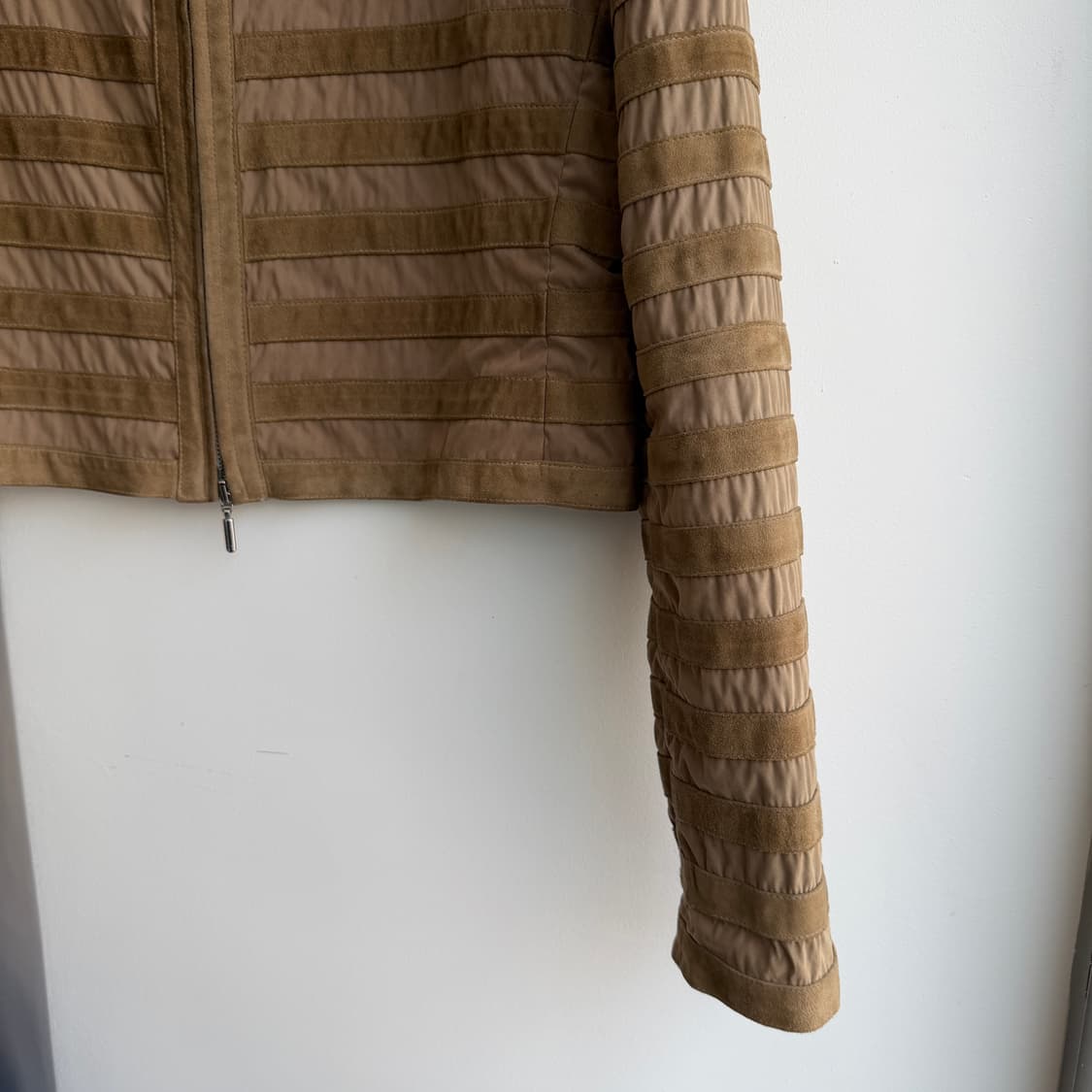 ltaly vtg 스웨이드 크롭 자켓 상품이미지2