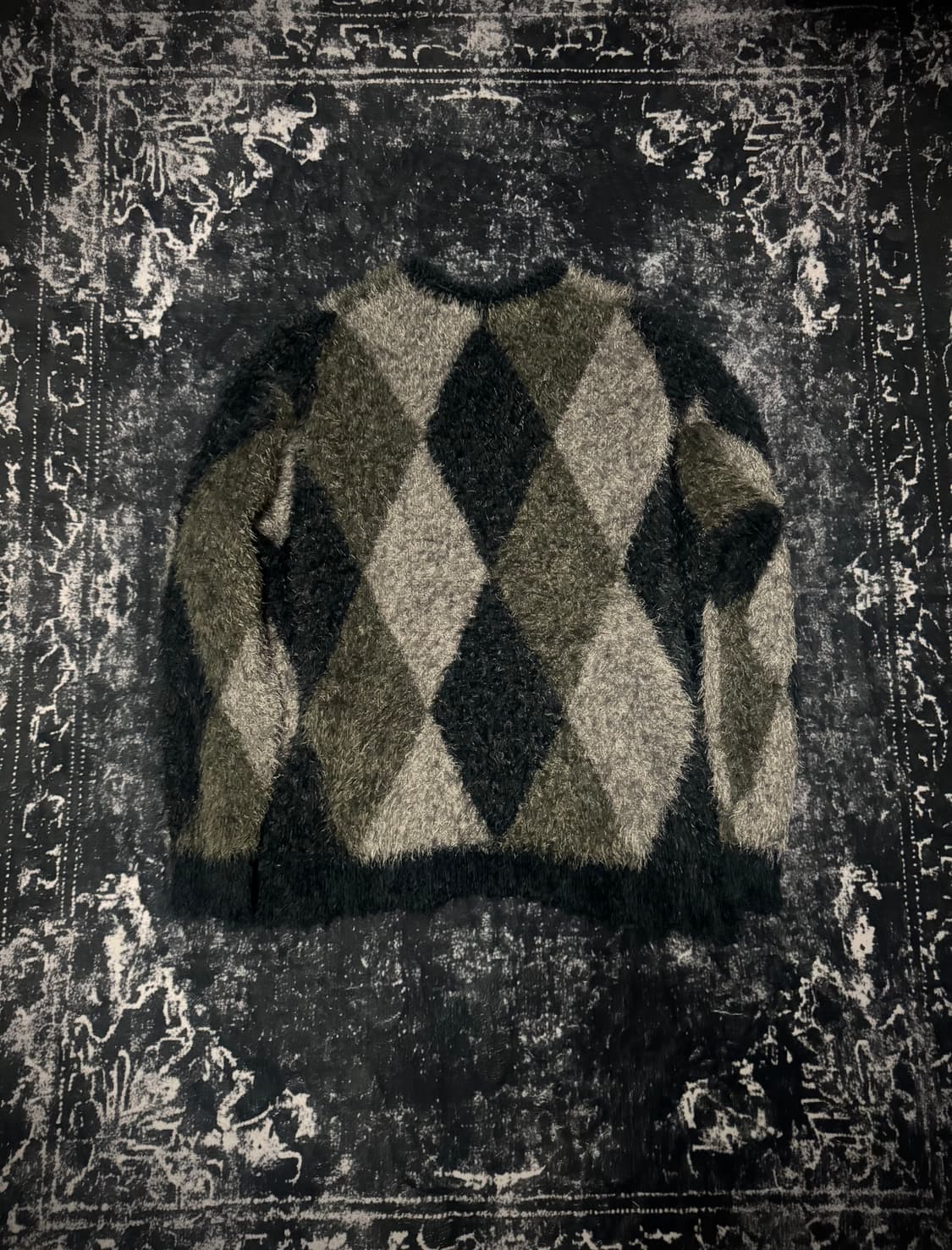NUMBER (N)INE argyle knit 상품이미지5