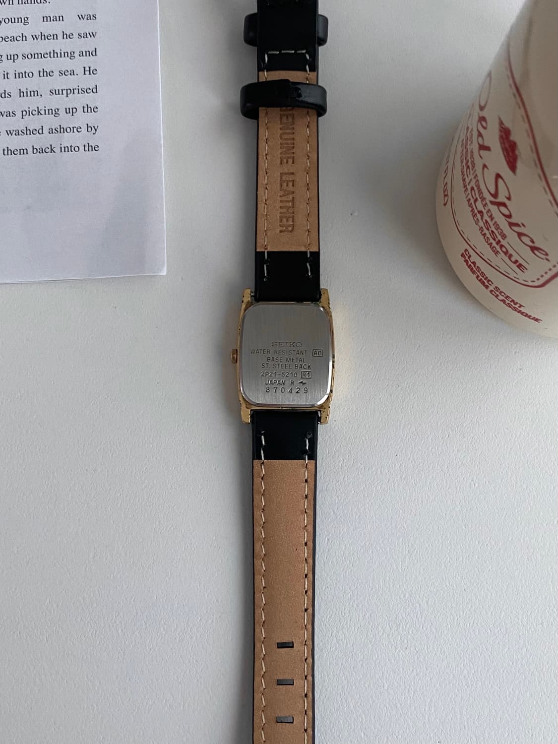 Seiko 세이코 샴페인 골드 레이디스 상품이미지4