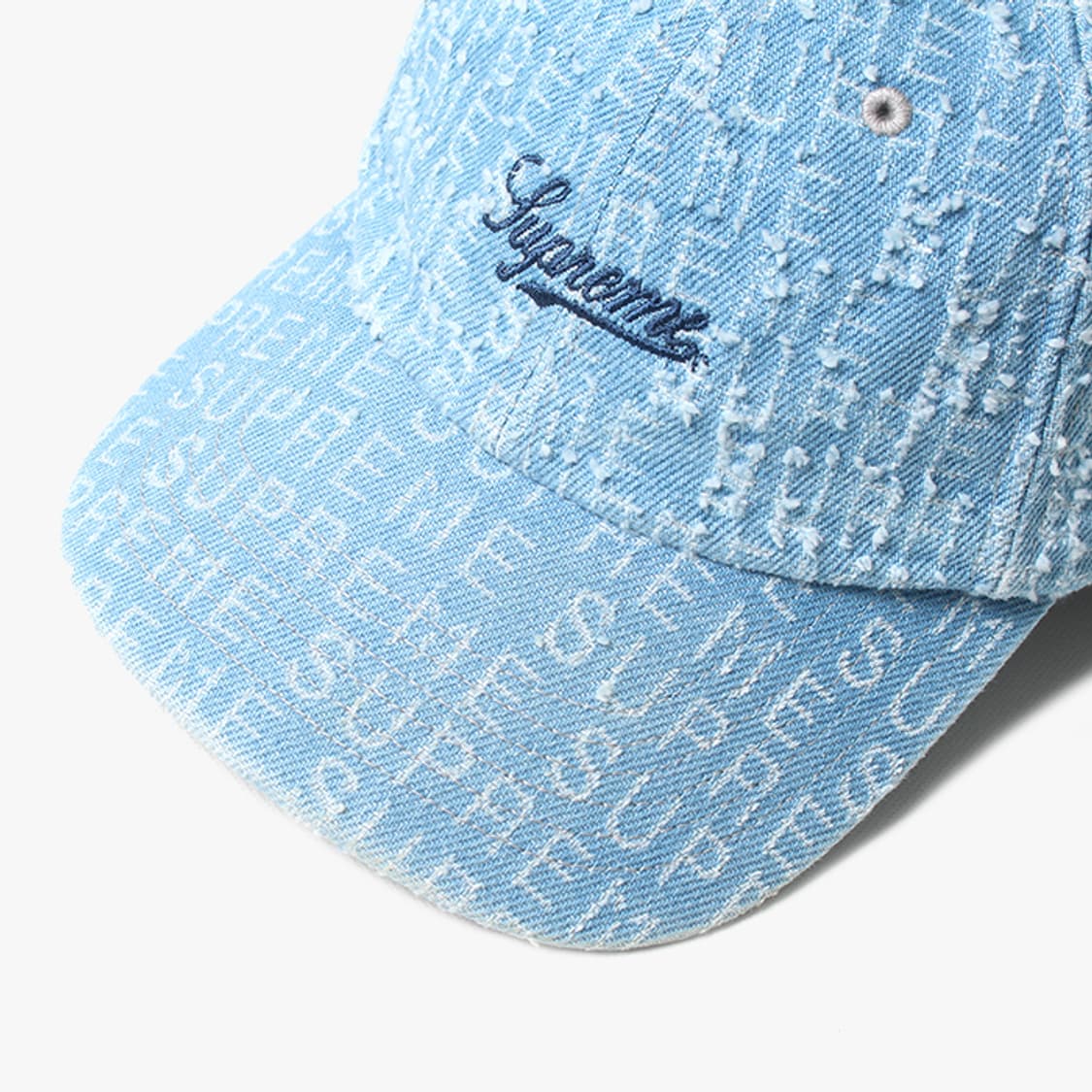  SUPREME "Denim Pattern Cap" 상품이미지2