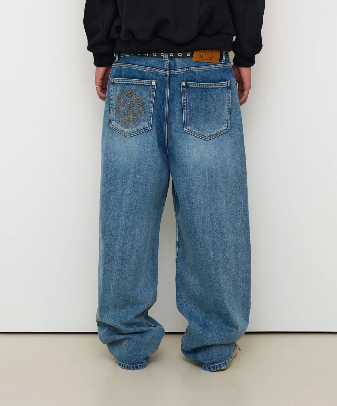 9999아카이브 링킹 와이드 데님 팬츠 상품이미지3