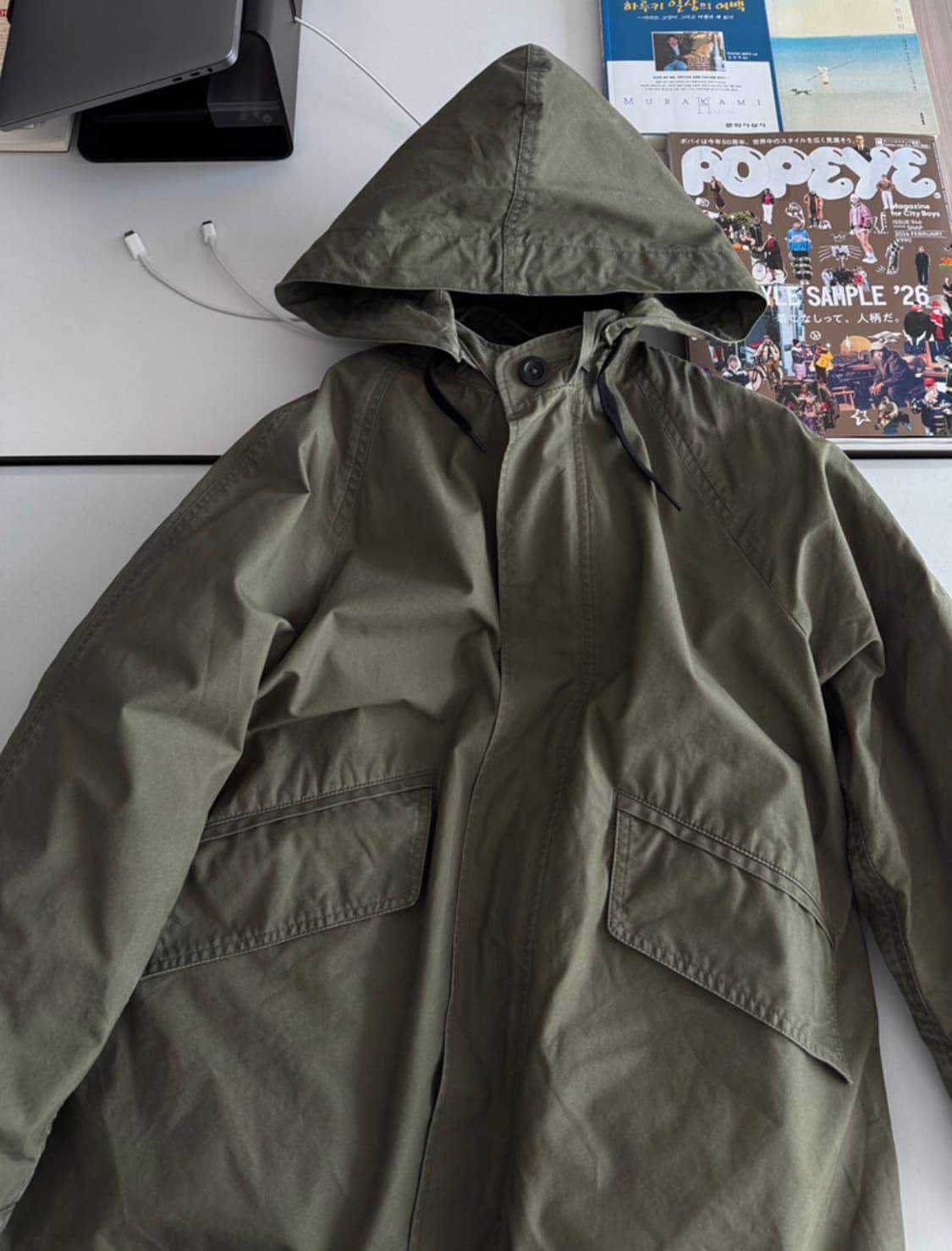 MHL - M51 Parka Coat (Natural Khaki) 상품이미지3