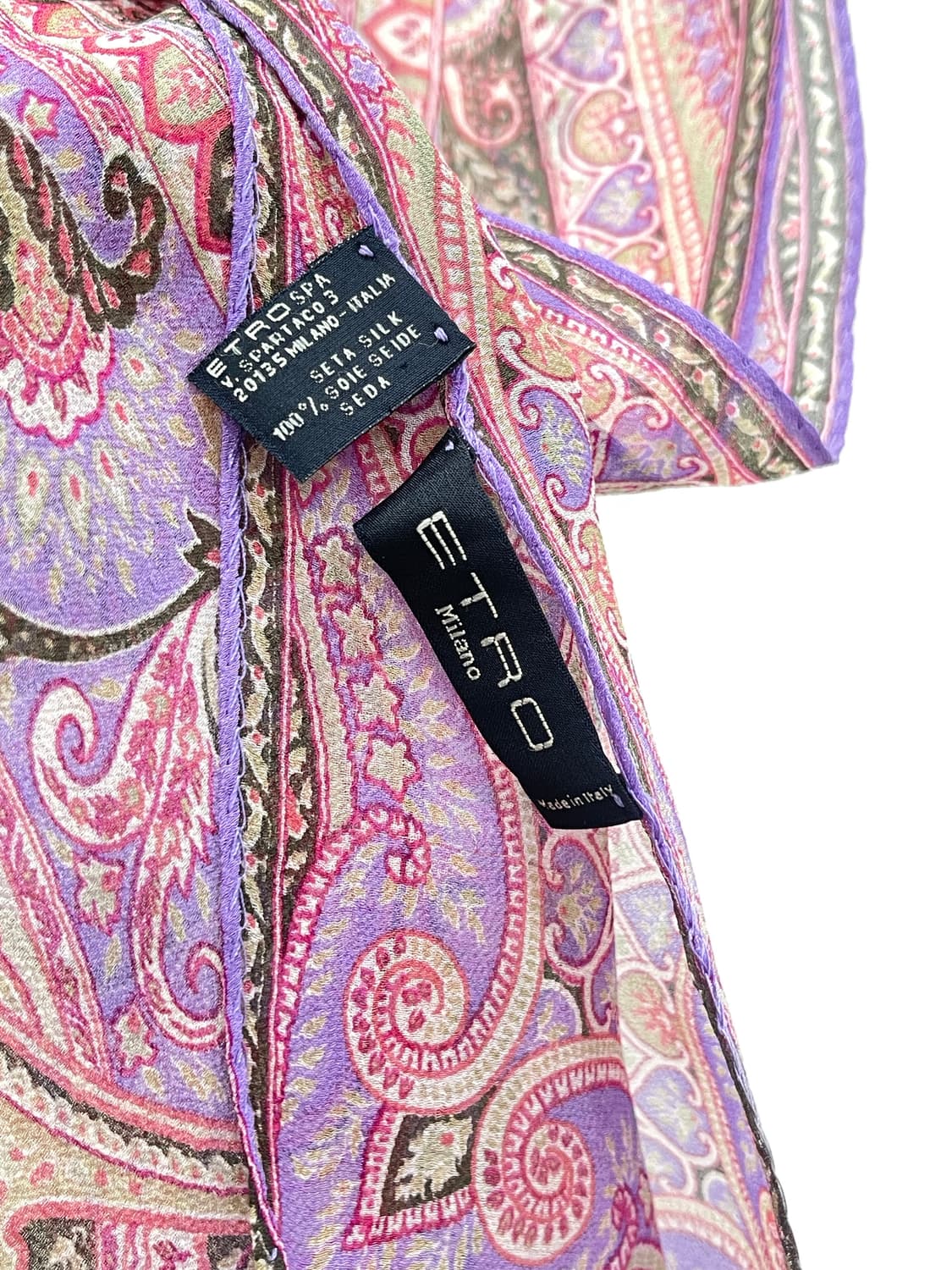 에트로 실크 머플러 상품이미지6