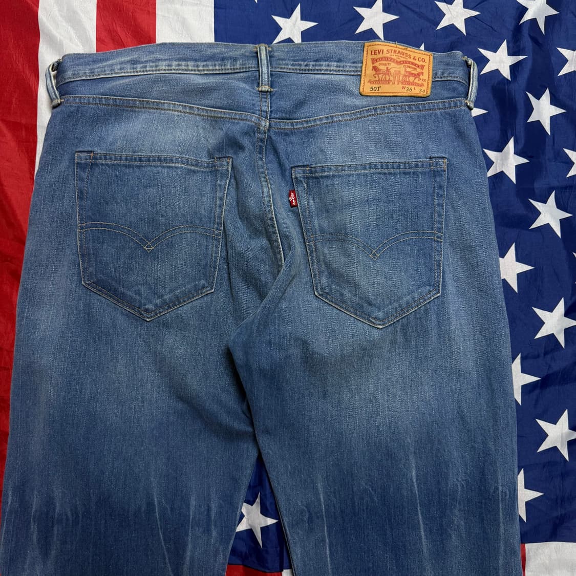 [36] levi's 리바이스 501 데님 청바지 - 6 상품이미지5