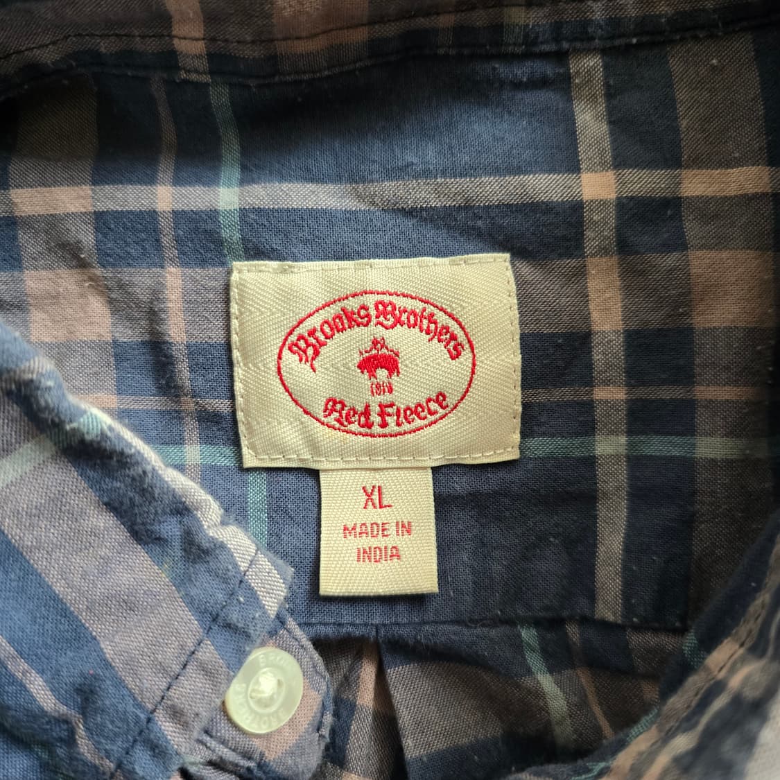 브룩스 브라더스 체크셔츠 상품이미지2