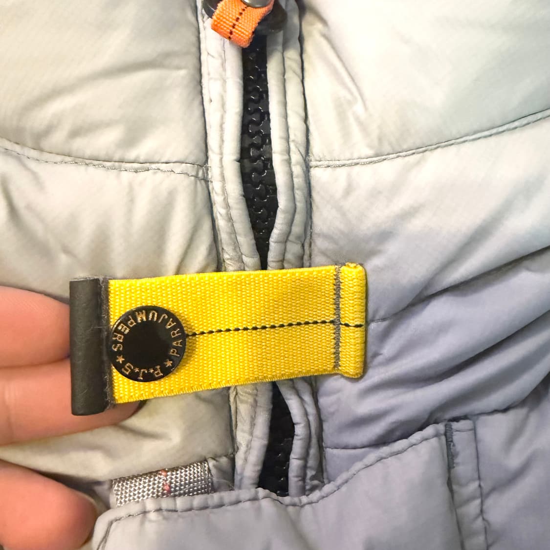 {오케이몰판/새상품급} 파라점퍼스 클라우드 패딩 그레이 S사이드 상품이미지9