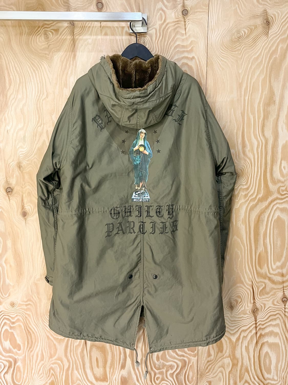 와코마리아 15fw m-1948 모드 파카 상품이미지6