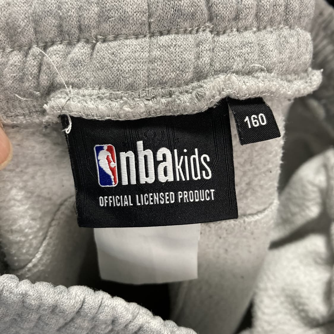 NBA 주니어 트레이닝조거팬츠 그레이 160 여S 상품이미지4