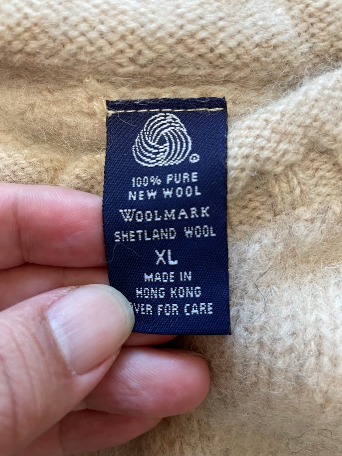 택포) 90s USA 빈티지 노르딕 패턴 울 니트 스웨터 상품이미지2