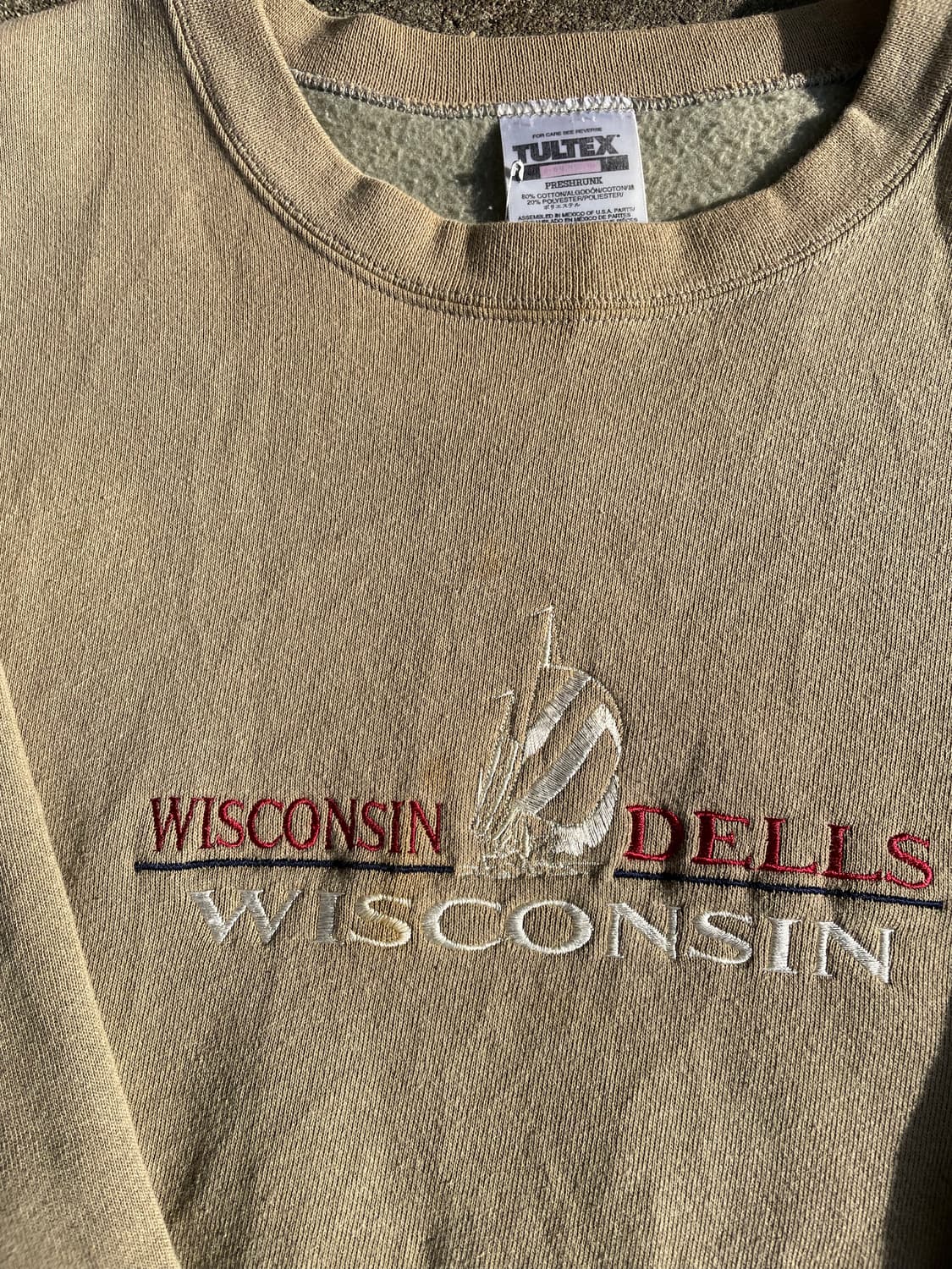 Vintage WISCONSIN sweat shirt 상품이미지2