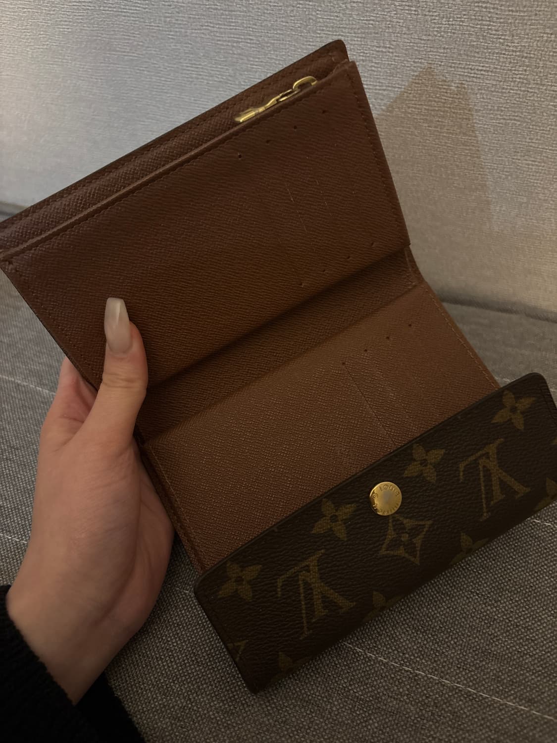 루이비통 모노그램 중지갑 빈티지 상품이미지3