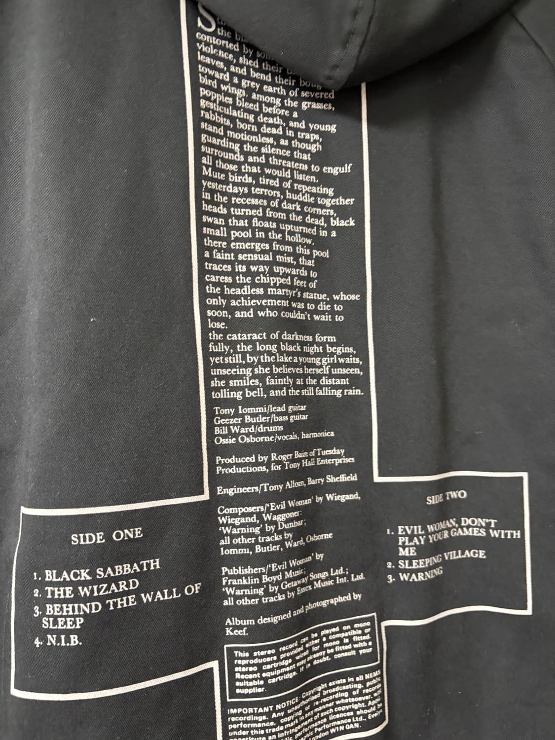 슈프림 블랙사바스 후드파카 상품이미지4