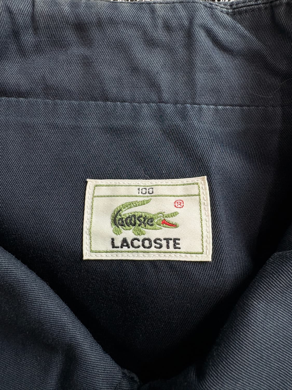 라코스테 아카이브 은장로고 블루종 자켓 4153 상품이미지4