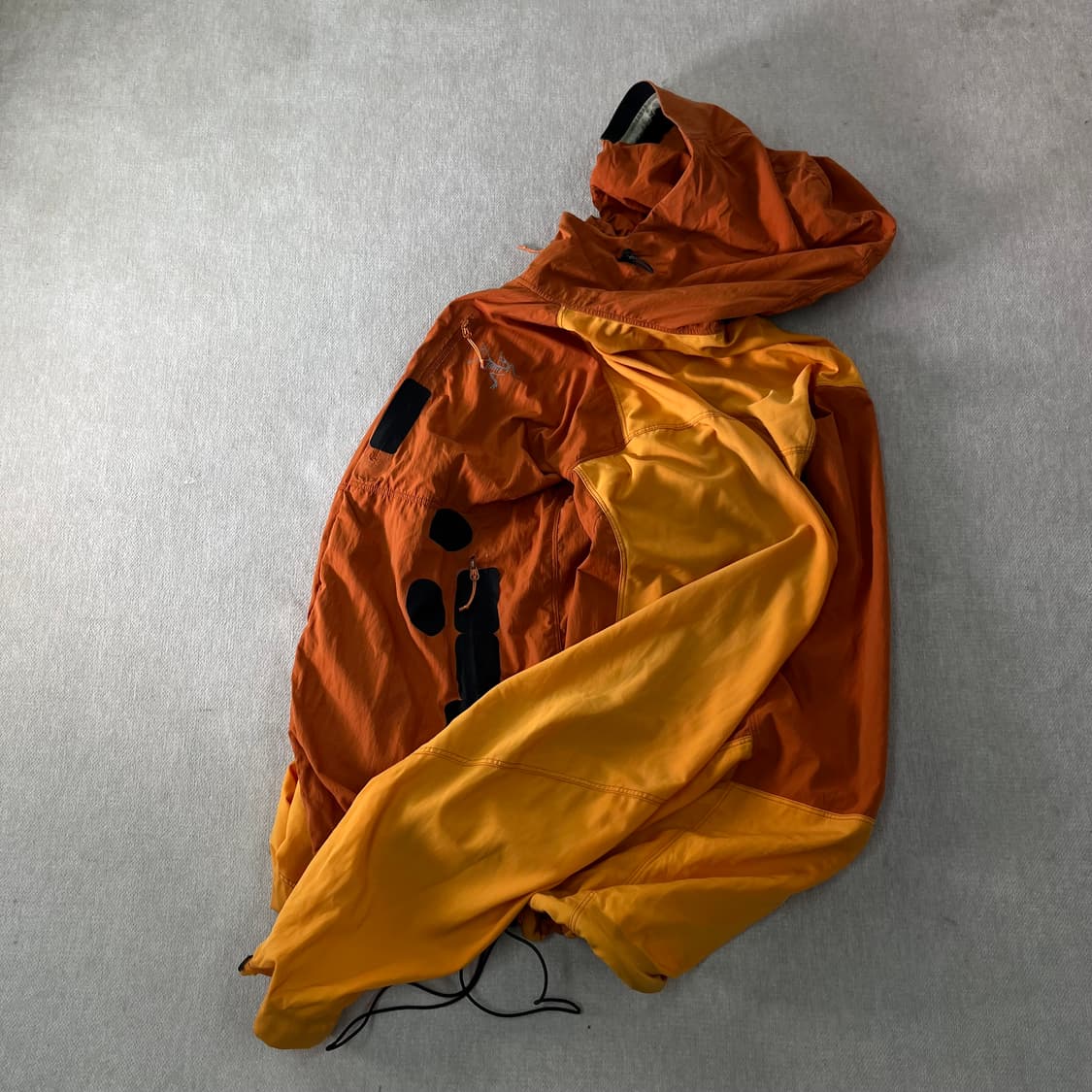 105 아크테릭스 오렌지 윈드브레이커 나일론 자켓 상품이미지1