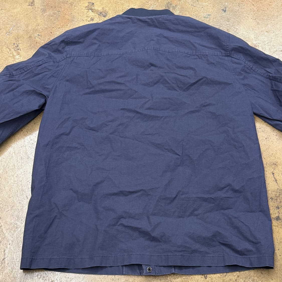 [정품/S] 코스 네이비 블루종 셔츠 자켓 b17 상품이미지4