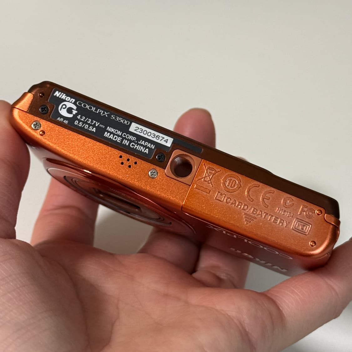 귤픽스🍊레어) 니콘 쿨픽스 S3500 빈티지 디카 디지털카메라 상품이미지6