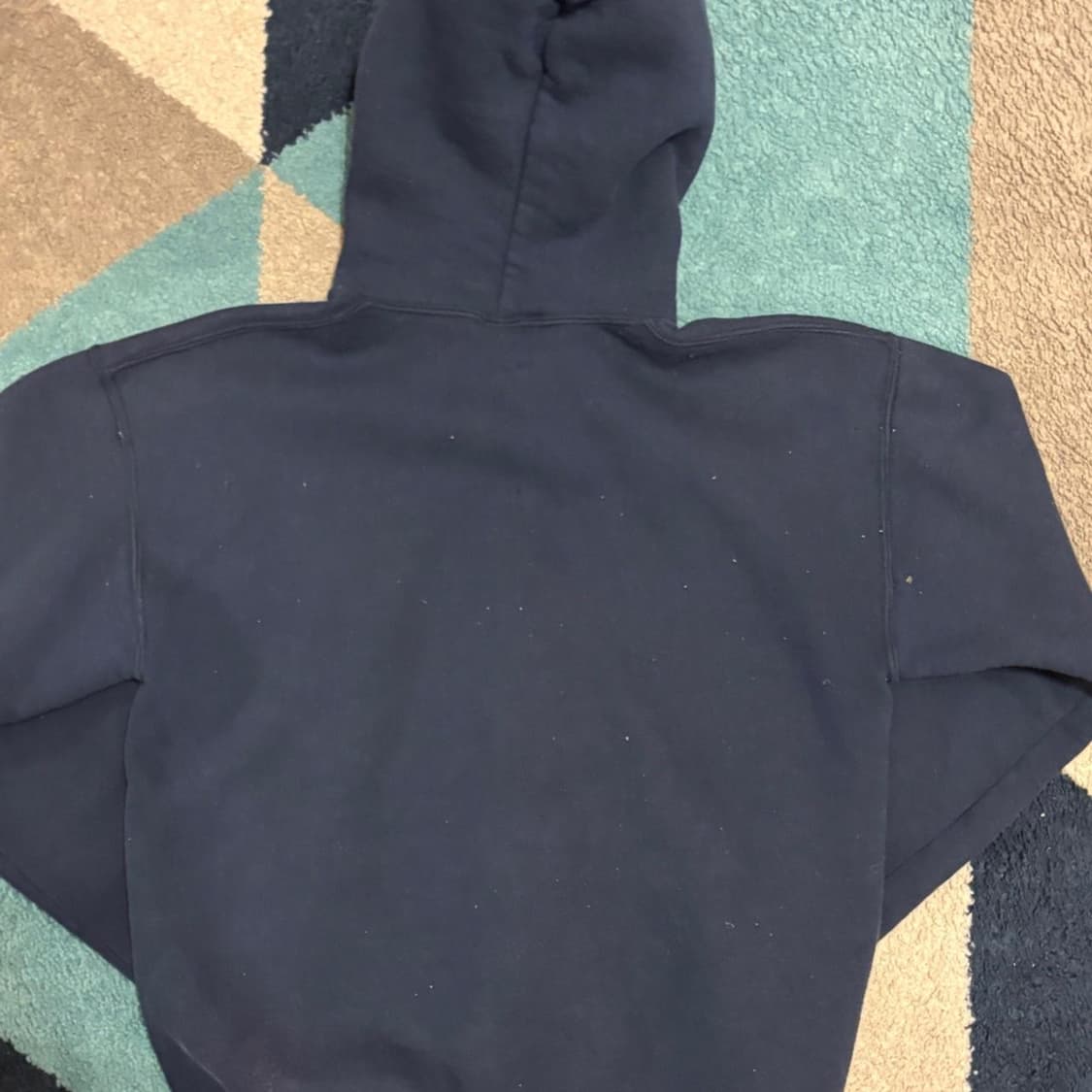 90s 러셀 애슬레틱 후드집업 네이비 상품이미지4