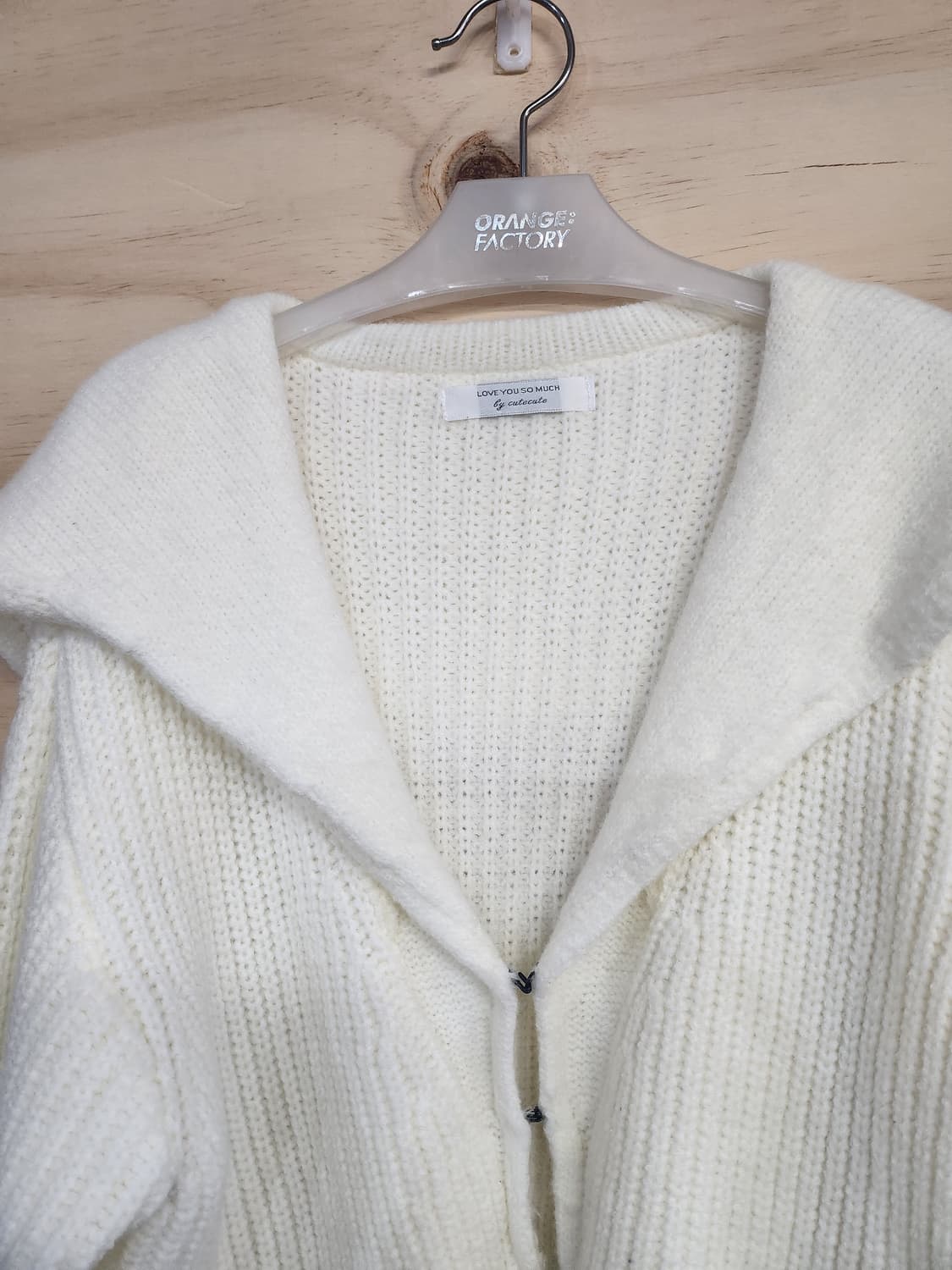 357) 빅카라여성 가디건 상품이미지4