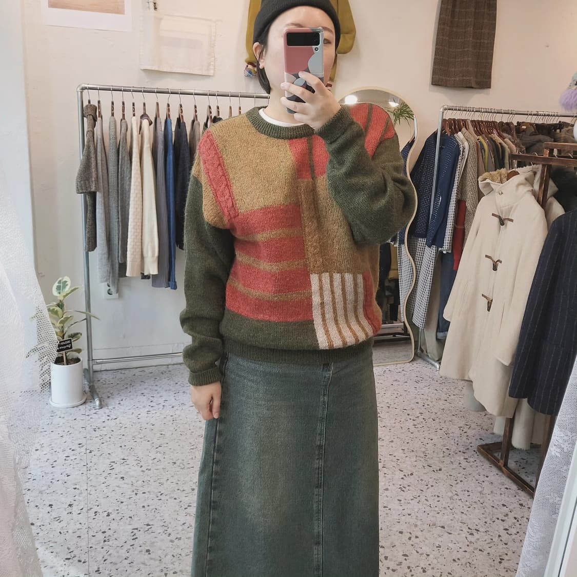 Check in 알파카블렌드 스웨터 상품이미지10