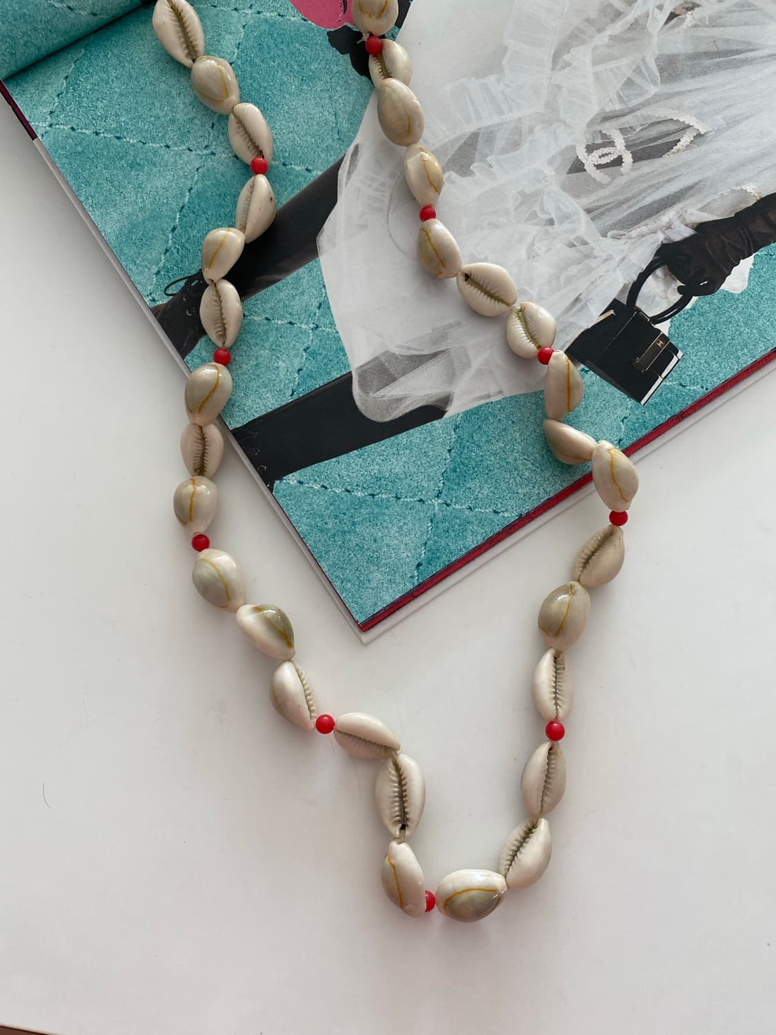 빈티지 카우리쉘 목걸이 보헤미안 주얼리 상품이미지1